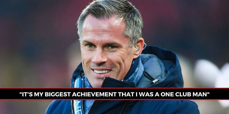 Jamie Carragher spent his entire playing career with Liverpool