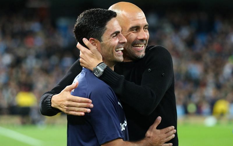 Pep Guardiola and Mikel Arteta were integral to Manchester City&#039;s EPL success