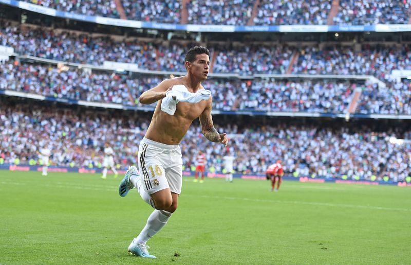 James Rodriguez has not had the best of seasons at Real Madrid
