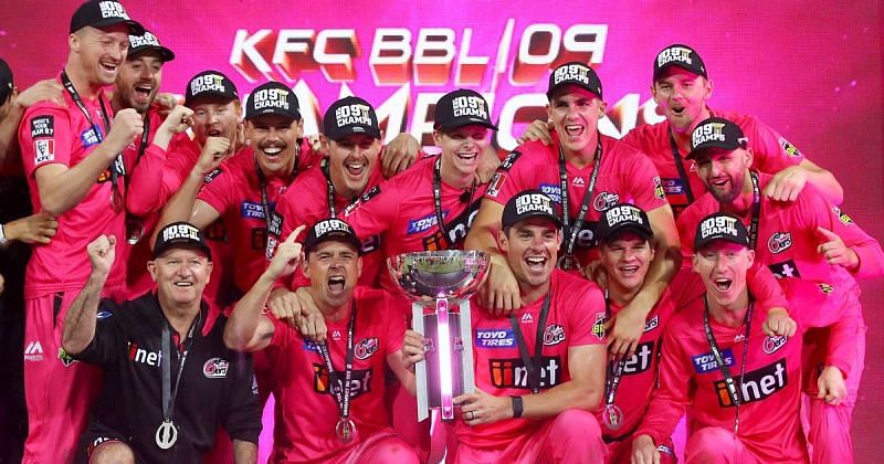 Sydney Sixers, champions of BBL-9 (Source: sydneysixers.com.au)