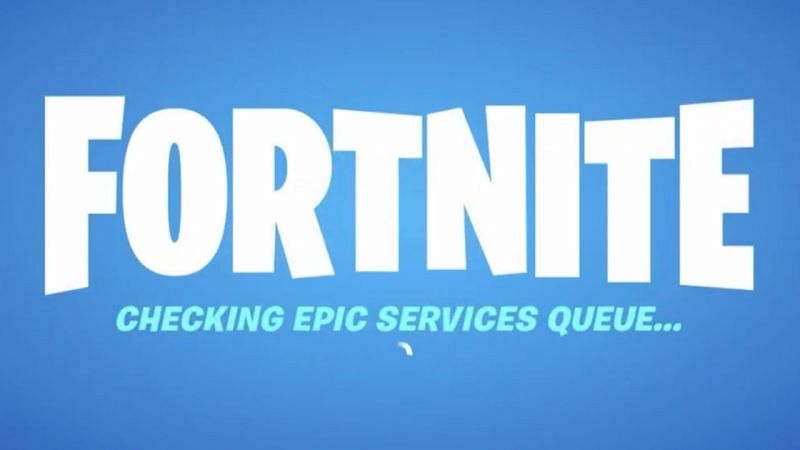 Shortly before the Doomsday live event players are plagued with an error that reads &#039;Fortnite Checking services queue&#039;