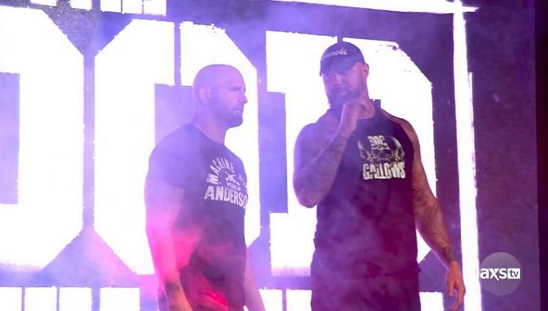 Karl Anderson and the Big LG are here