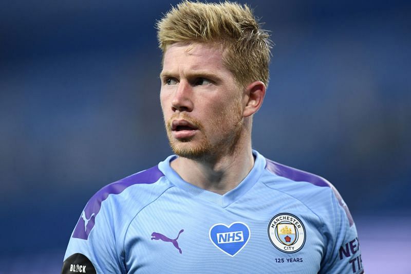 Kevin De Bruyne enjoyed a phenomenal league season with Manchester City