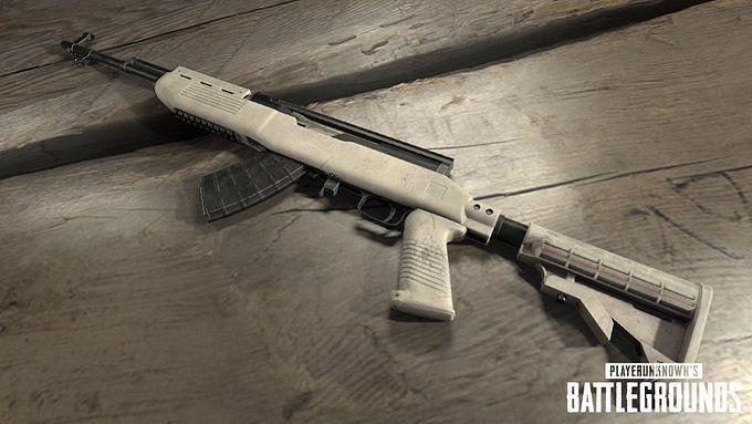 PUBG Mobile SKS gun (Image via Twitter)