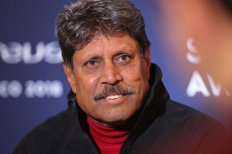 Former India captain Kapil Dev.