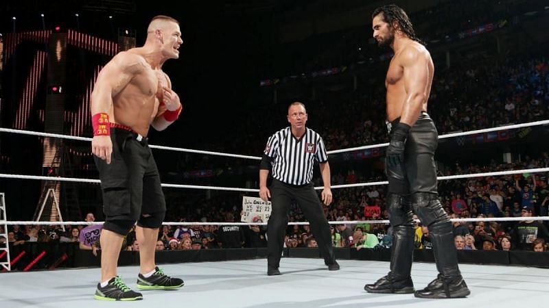 Cena and Rollins