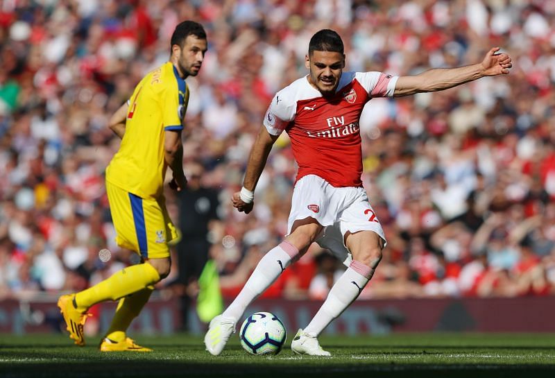 Konstantinos Mavropanos has only made a handful of appearances for Arsenal thus far