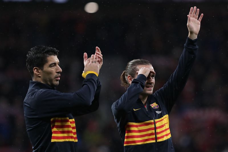 Barcelona forwards Suarez and Griezmann have endured frustrating seasons