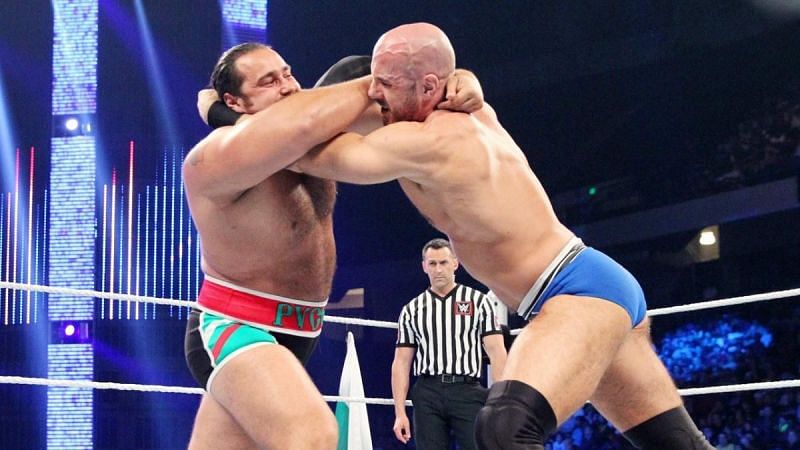 Rusev and Cesaro