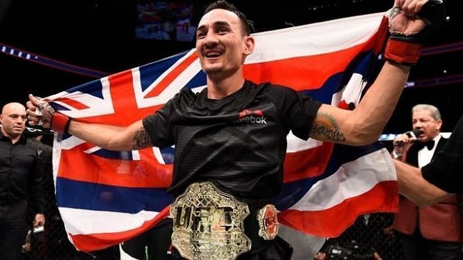 Max Holloway reacts to reportedly being promoted to UFC 251 main event following Gilbert Burns' removal