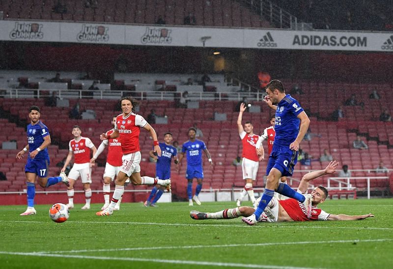 Arsenal were held to a 1-1 draw by Leicester City on Tues