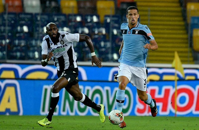 Luiz Felipe in action against Udinese