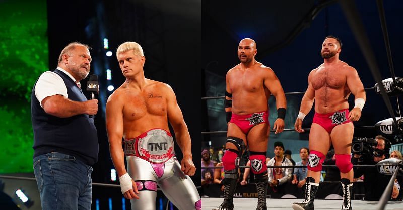 They just need the 4th man to complete this possible stable (Pic Source: AEW)