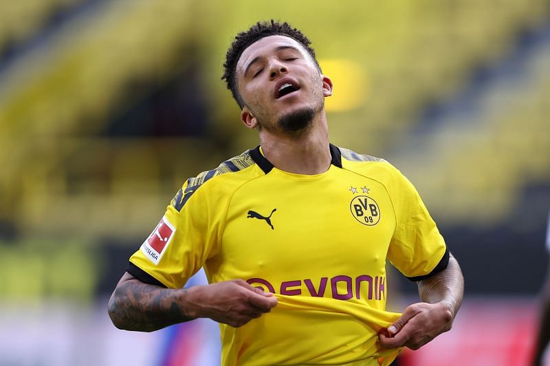 Jadon Sancho has been linked with Manchester United and Liverpool