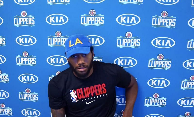 Kawhi Leonard from the LA Clippers&#039; media availability