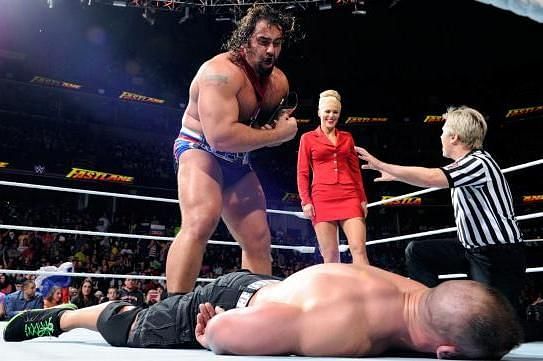 Rusev and John Cena had a deep rivalry