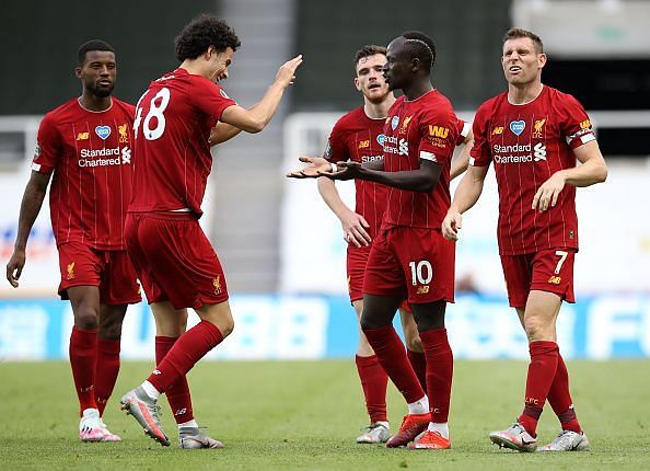 Liverpool beat Newcastle 3-1 at St. James&#039; Park