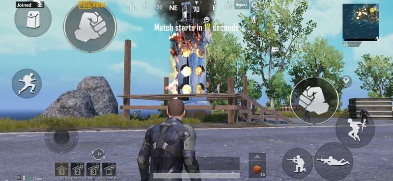 Players can listen to Playing With Fire by standing close to the giant statue on the spawn island 