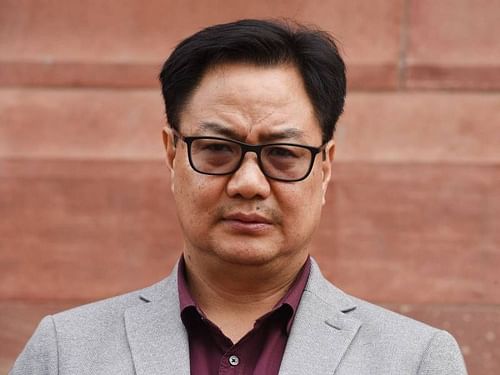 Sports Minister Kiren Rijiju