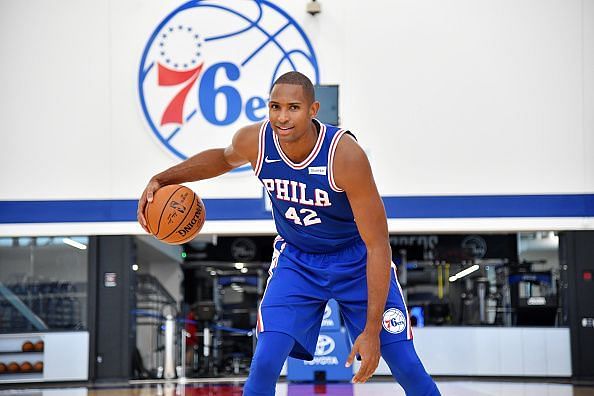 Al Horford was on fire from beyond the arc in yesterday's NBA scrimmage.