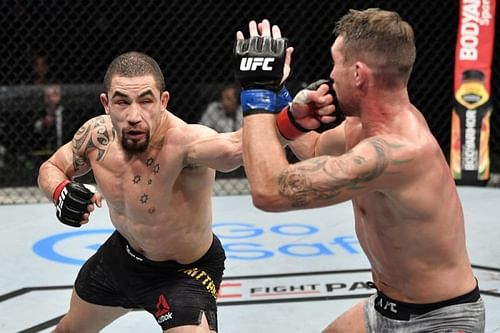 Robert Whittaker outpointed Darren Till in last night's UFC main event