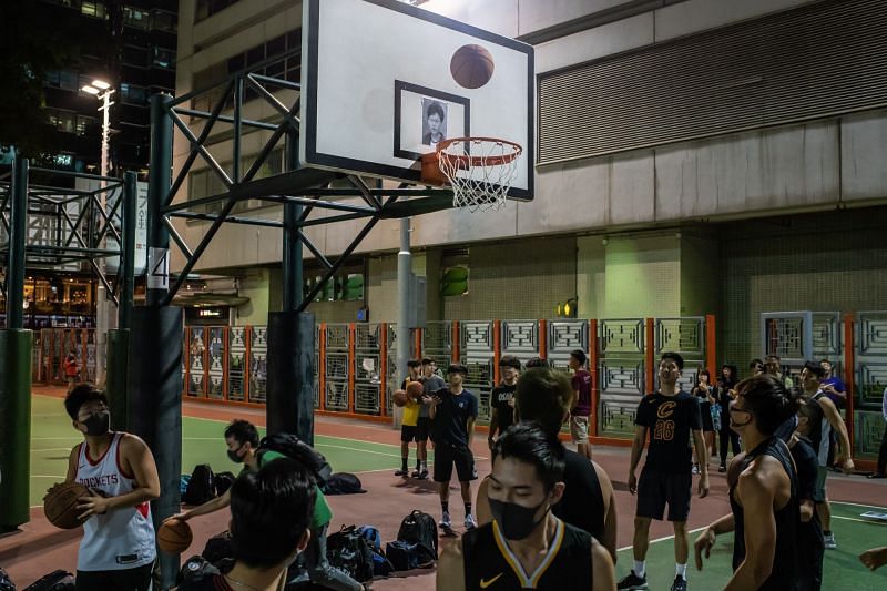 Anti-Government Protests in Hong Kong during NBA&#039;s preseason tour