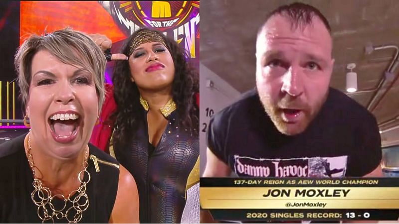 Jon Moxley made his AEW return after a short absence