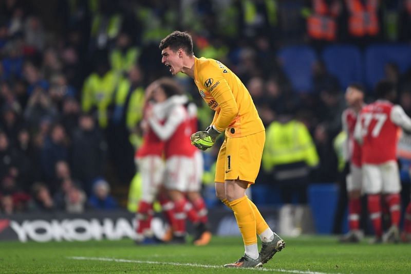 Kepa has been in poor form this season for Chelsea