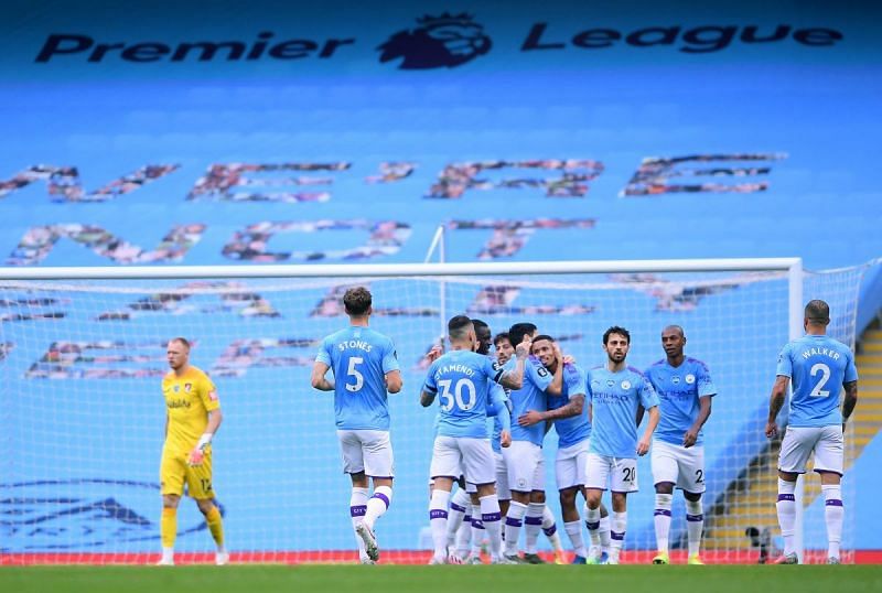 Manchester City will aim to finish their season with a flourish against Norwich
