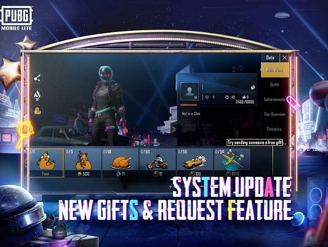 New gift feature in PUBG Mobile Lite