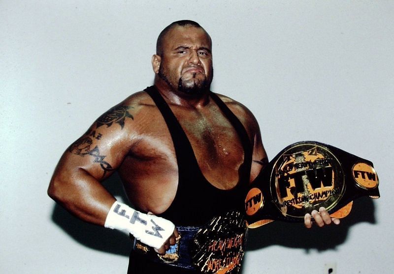 Taz back when he wrestled as the FTW Champion for ECW - Photo Credit ECW