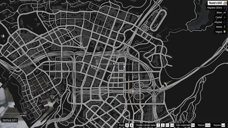 Vanilla Unicorn on the Map of GTA 5