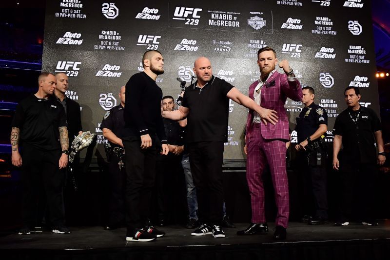 UFC 229: Khabib v McGregor Press Conference was one mud-slinging affair.