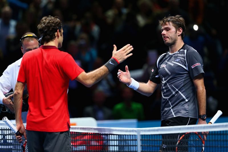 Roger Federer beat Stan Wawrinka in a controversial, high-intensity match at the 2014 ATP Finals