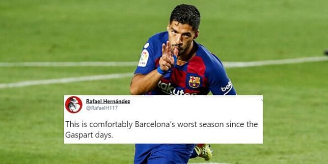 Twitter reacts as Barcelona emerge victorious in dramatic Catalan derby at the Camp Nou