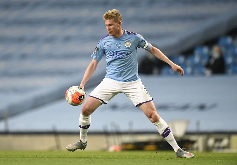 Manchester City&#039;s Kevin de Bruyne dominated the proceedings against Liverpool