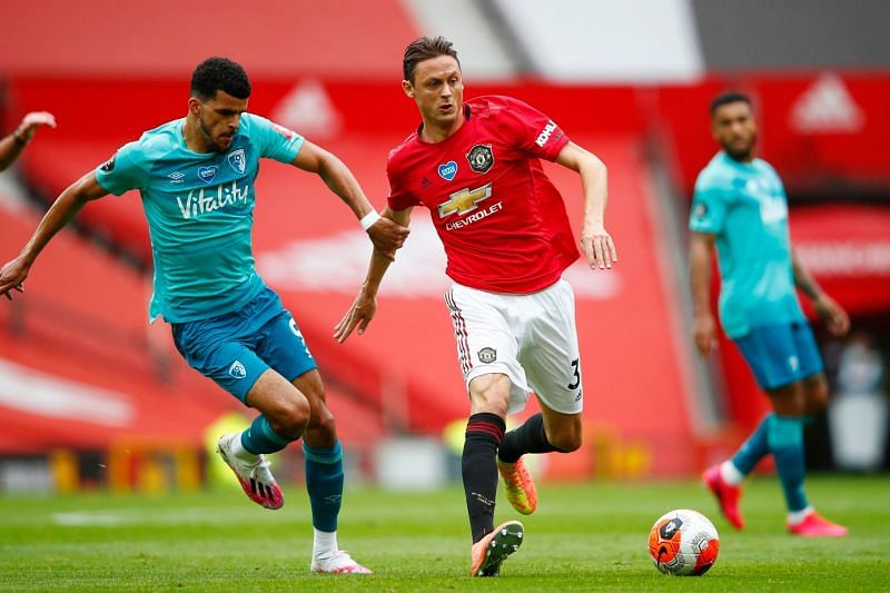 Nemanja Matic was one of the busier players for Manchester United