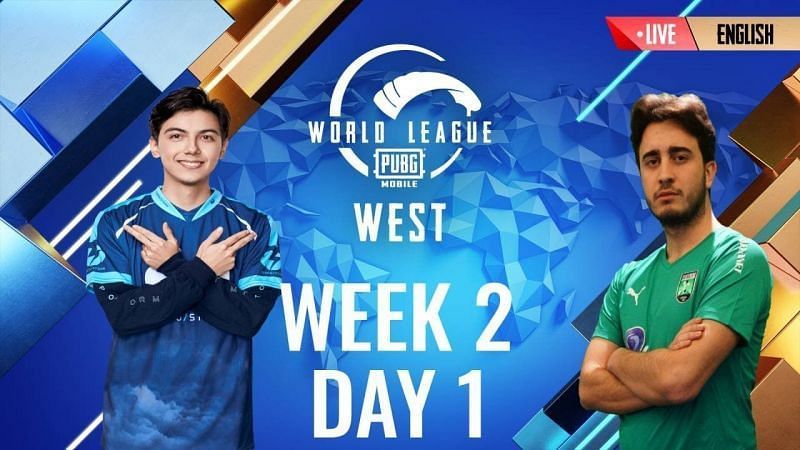 PUBG Mobile World League 2020 West W1 D1 Schedule