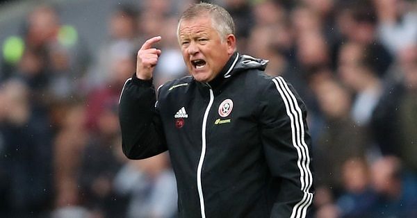 Chris Wilder will be without a host of midfielders for the Chelsea game