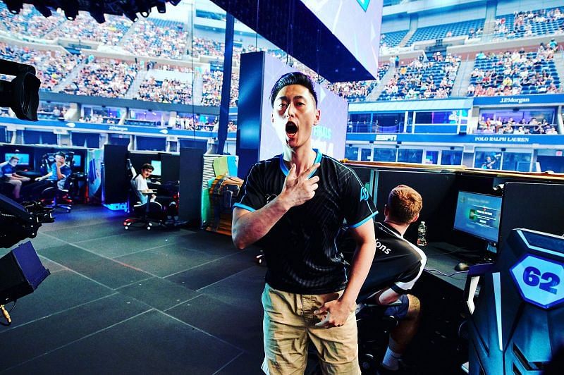 Harrison Chang at the Fortnite World Cup 2019