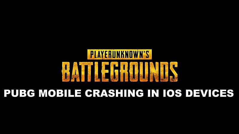 PUBG Mobile crashing on iOS devices