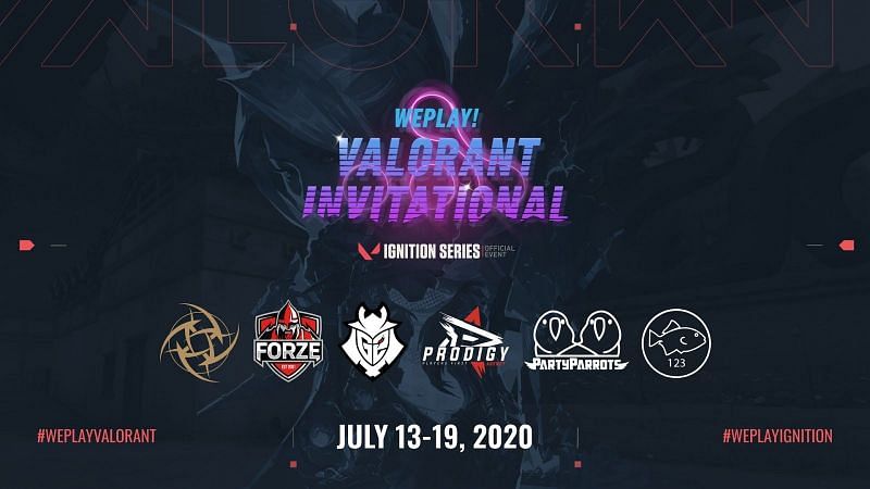 The WePlay! Valorant Invitational (Image Courtesy: WePlayEsports)