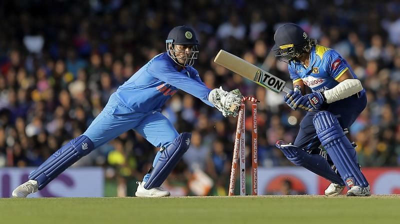 MS Dhoni became the first wicket-keeper in ODI history to affect 100 stumpings