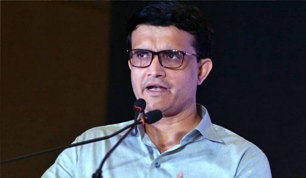 BCCI president Sourav Ganguly.