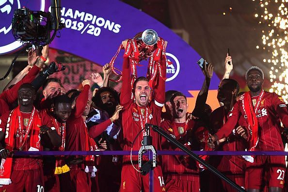 Jordan Henderson is Liverpool&#039;s first title-winning captain in the Premier League era