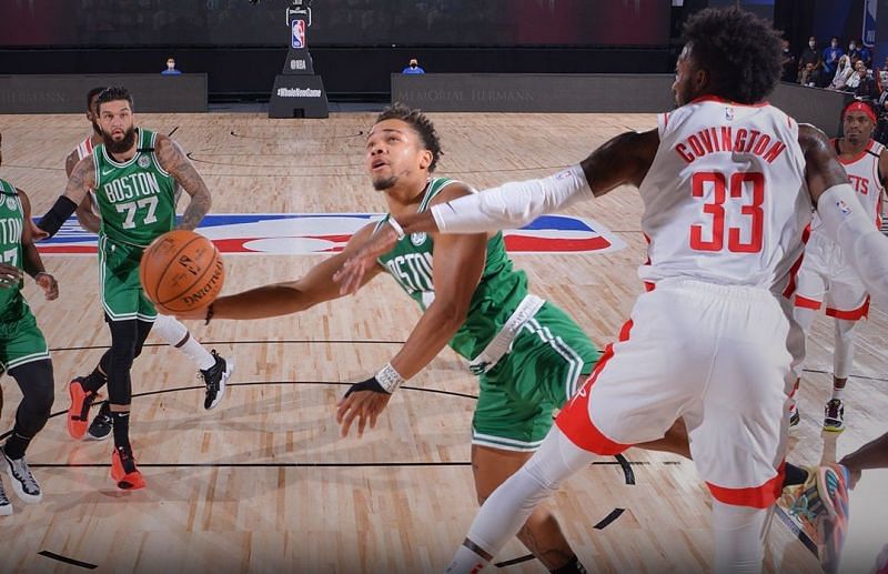 Boston&#039;s Carsen Edwards in action