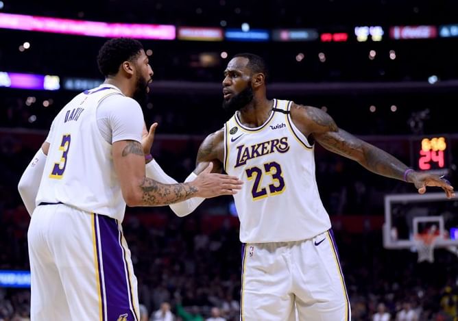 NBA News Update: LeBron James and Anthony Davis shatter Lakers record previously held by Kobe and Shaq, Chris Bosh attends as a virtual fan