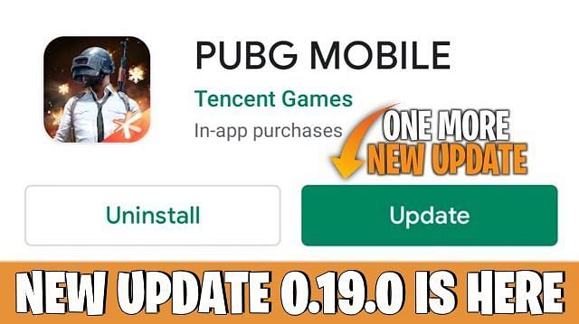PUBG Mobile 0.19.0 Update