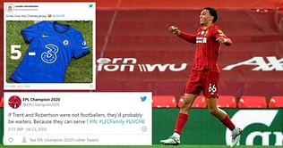 Twitter reacts to Liverpool lifting the Premier League trophy in style