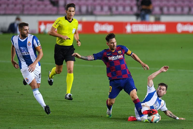 Lionel Messi failed to get on the scoresheet in Barcelona&#039;s 1-0 win against Espanyol